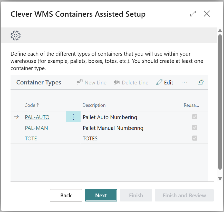 Clever Dynamics - Containers Setup Wizard